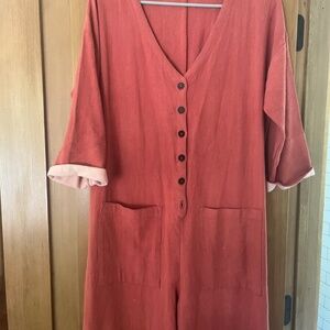 Happy French Gang Madder jumpsuit S/M